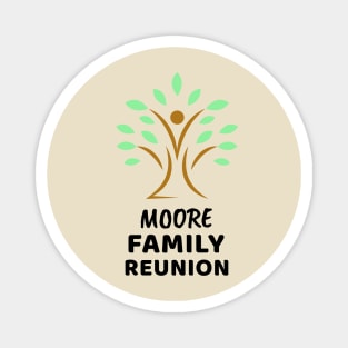 Moore Reunion Design Magnet